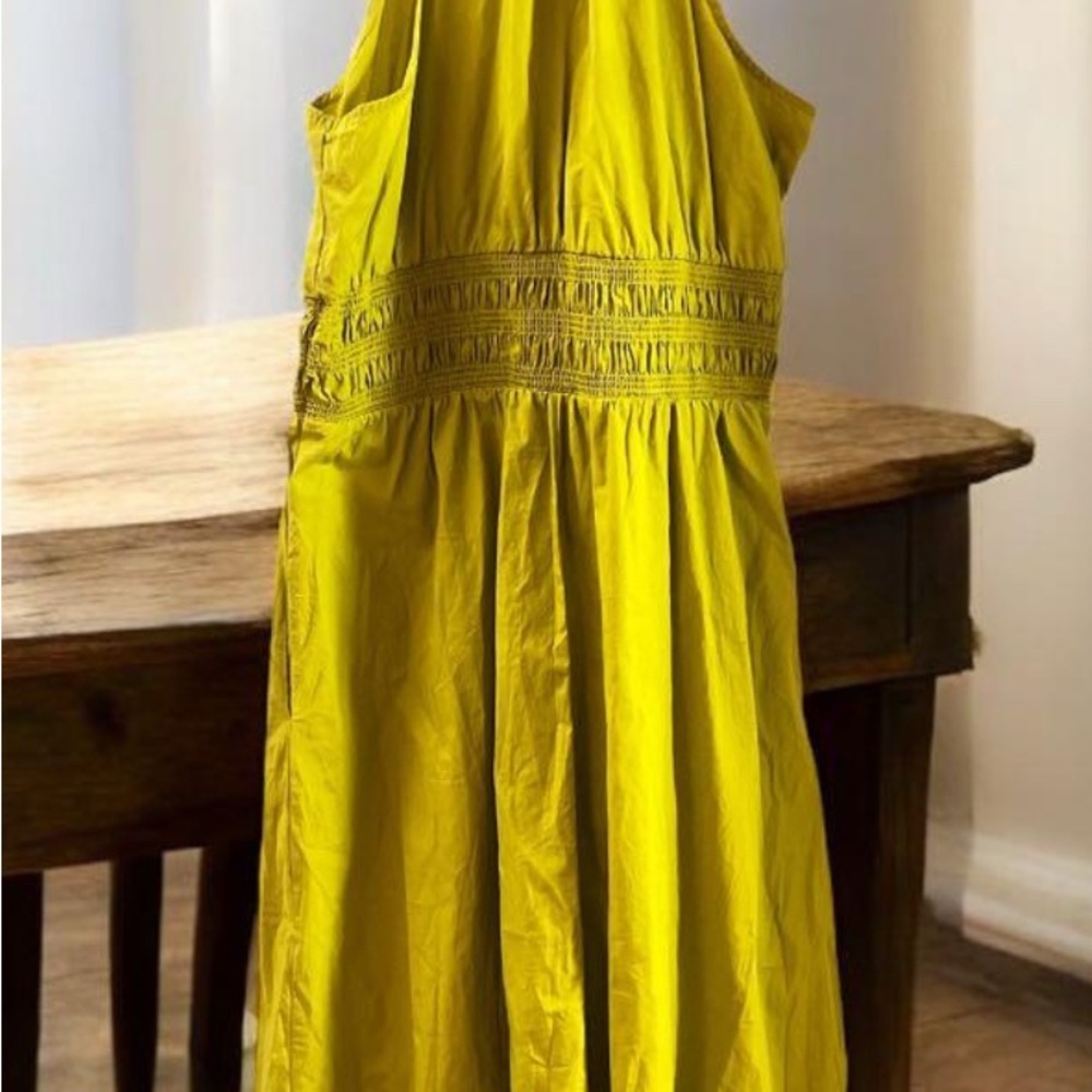 A New Day Yellow Sleeveless Dress